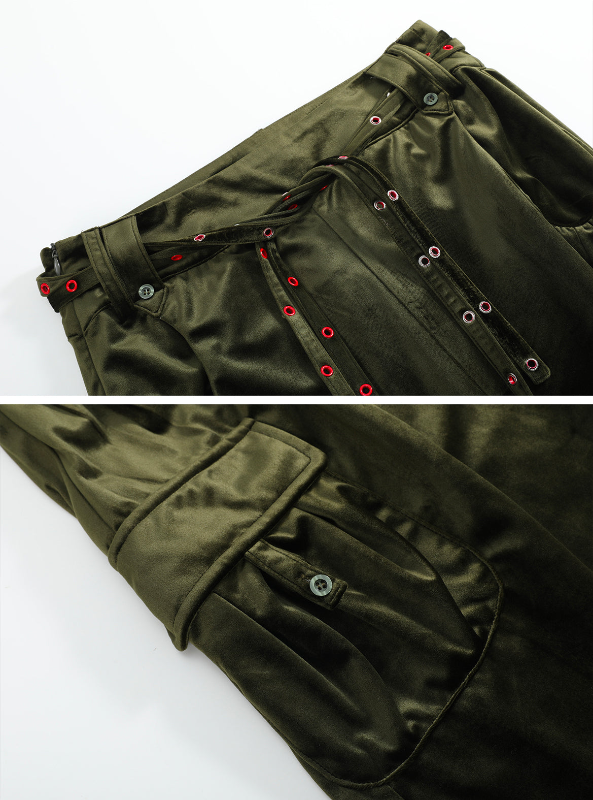 Rasm Green Wide Trousers