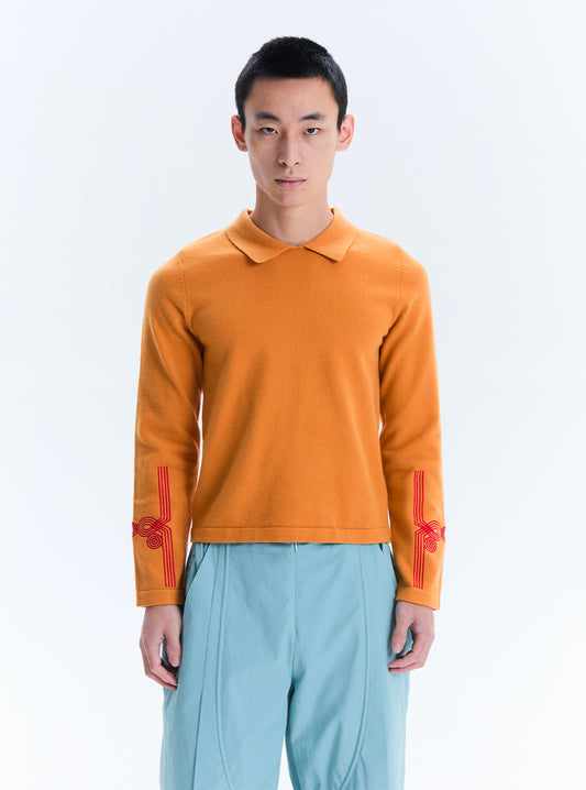 Miqyas Sleeve Geometry Knit