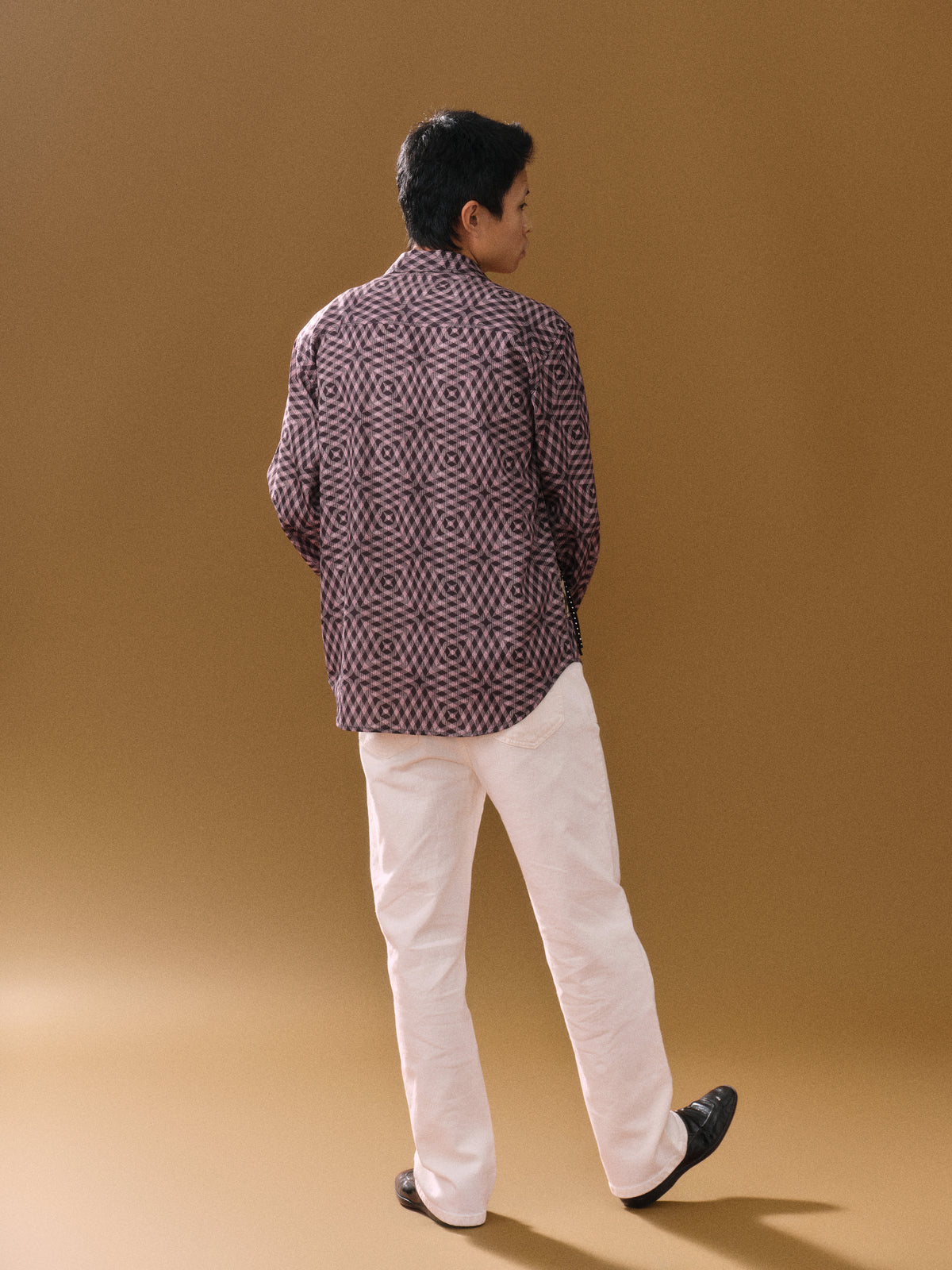 Safar Naqsha Fringe Shirt