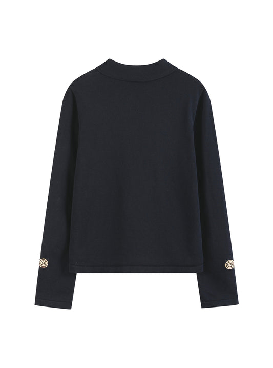 Miqyas Sleeve Geometry Knit