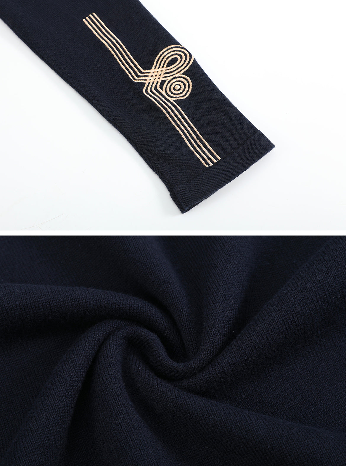 Miqyas Sleeve Geometry Knit