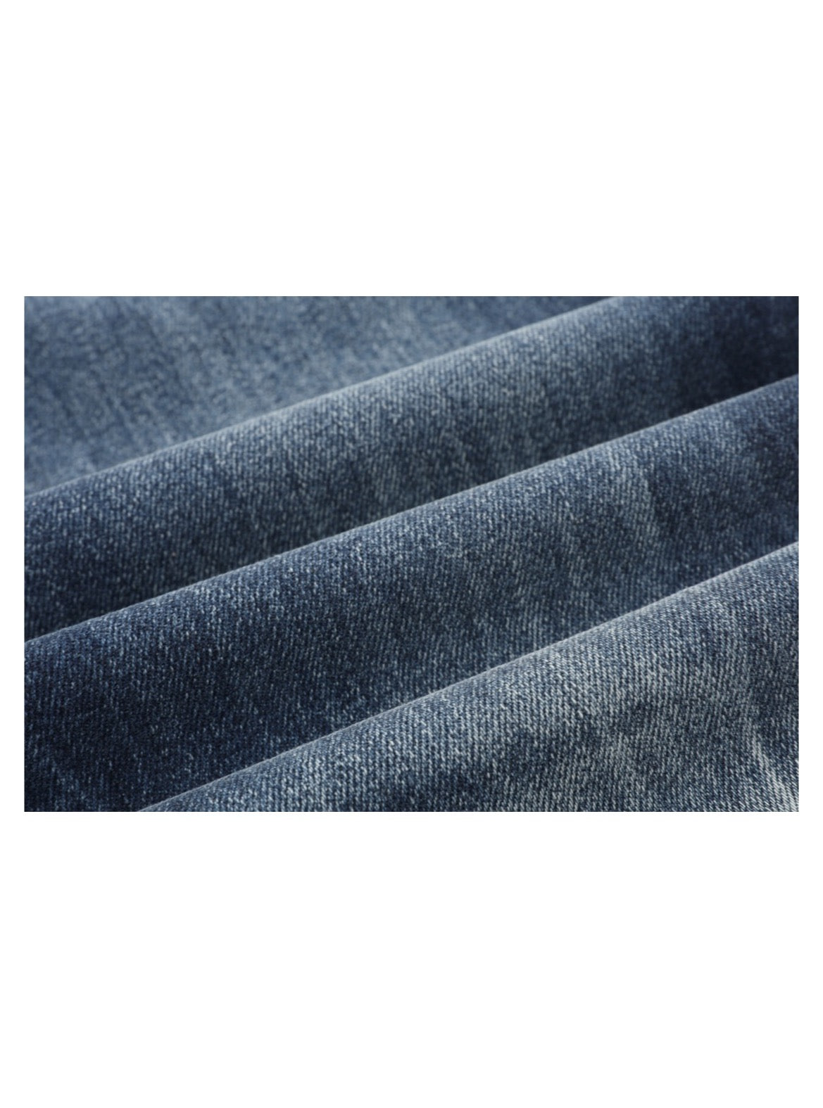 Indigo Abstract Patch Wide-Leg Jeans — detail 9