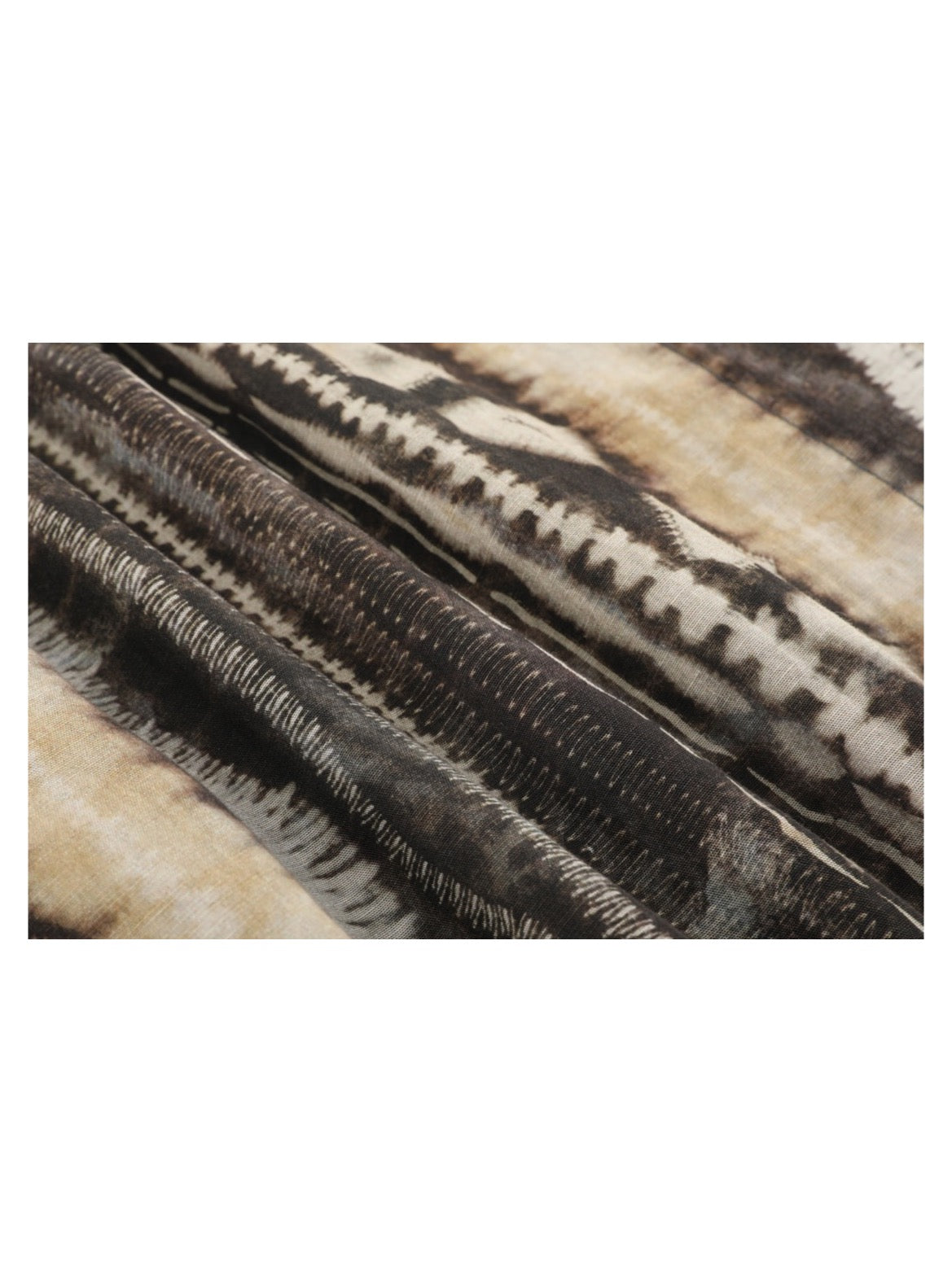Mixed Geometry Fringe Shirt — detail 6