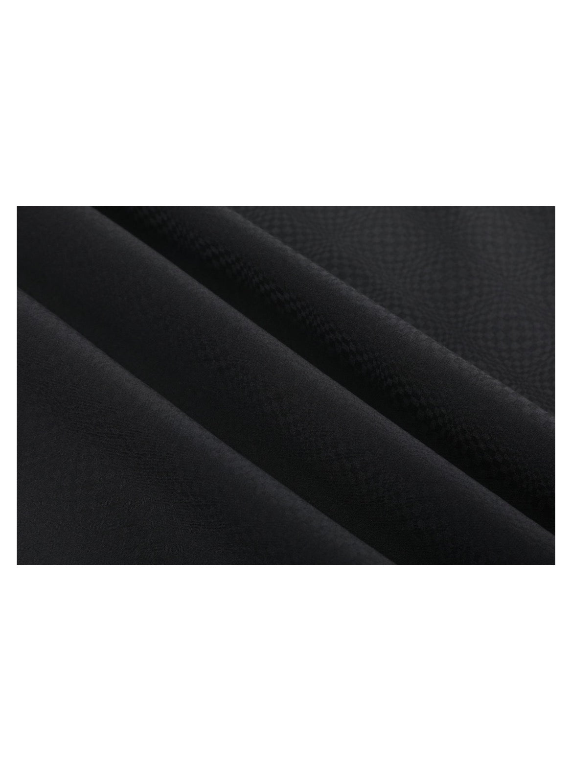 Black Asymmetric Knot-Neck Top — detail 6