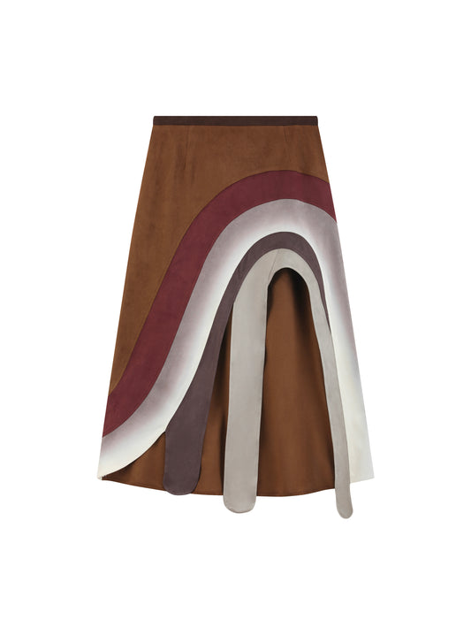 Amanjena Arch-Shaped Skirt