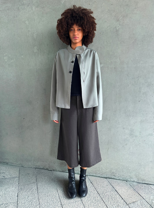 Sheer Mid-Length Trouser