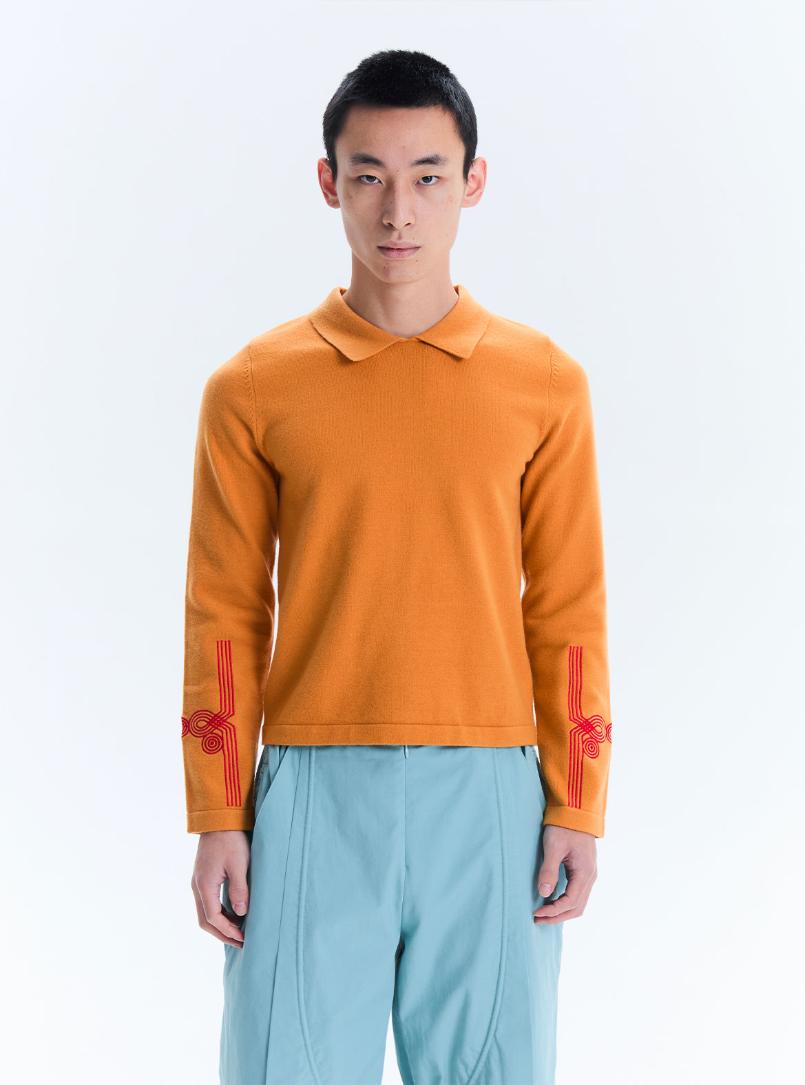 Miqyas Sleeve Geometry Knit