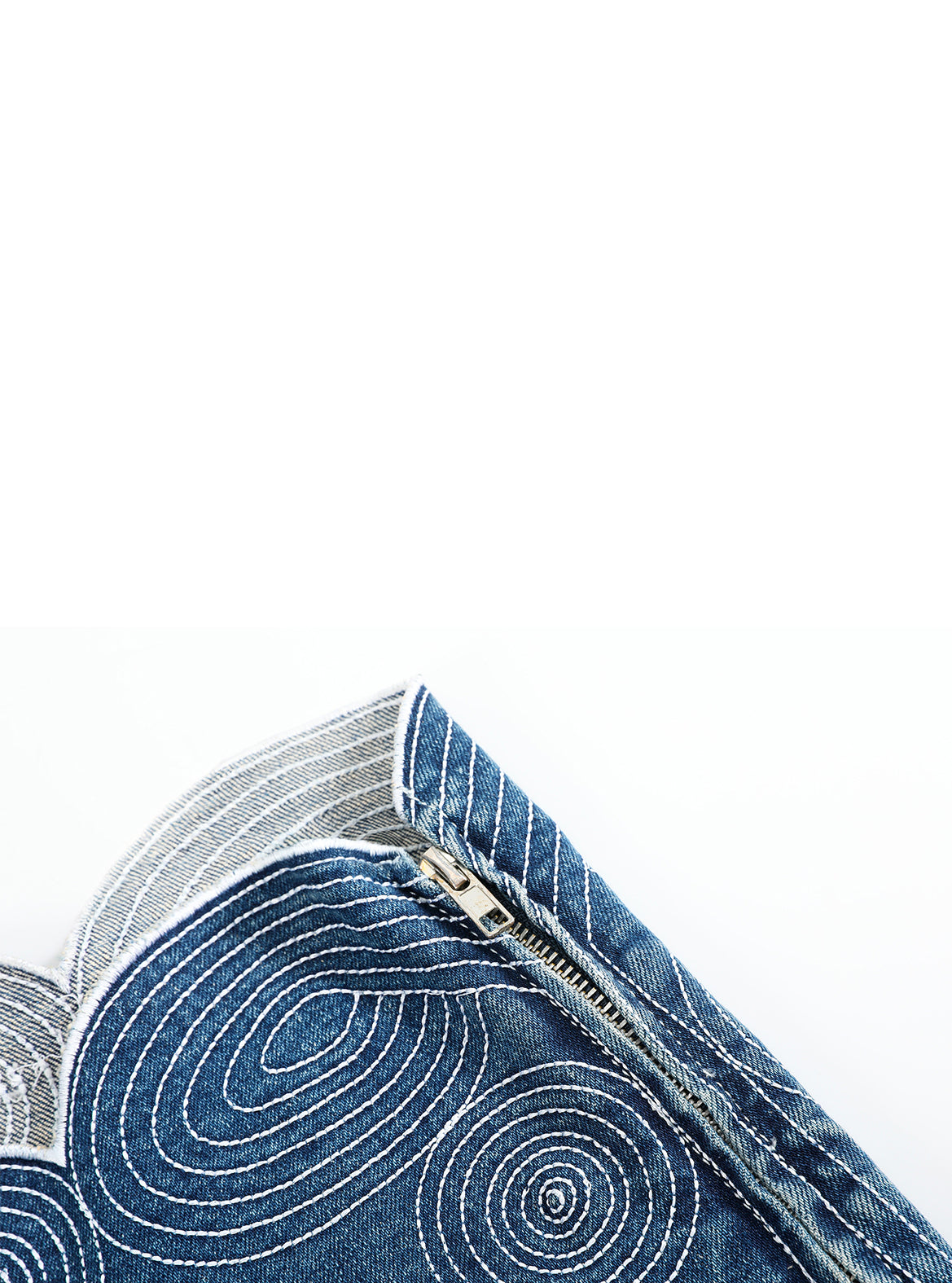 Amanjena Waist Geometry Denim