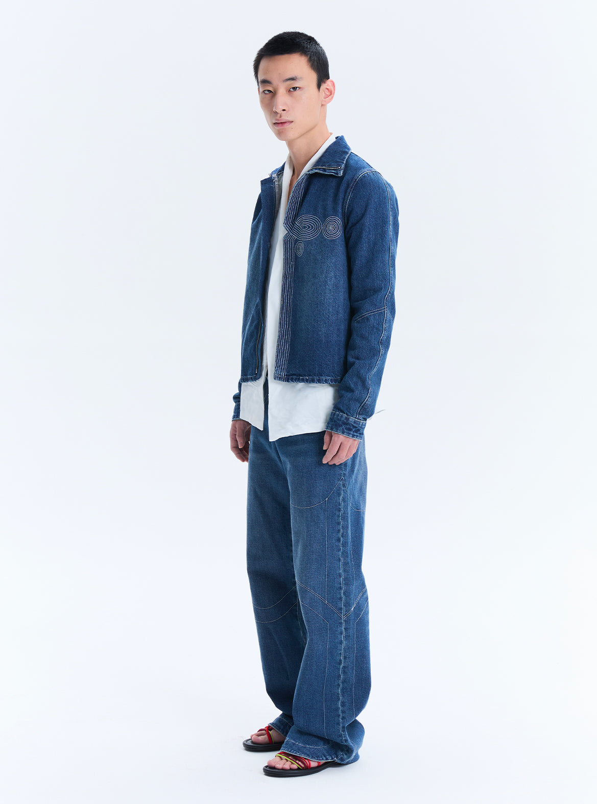 Agdal Geometry Denim
